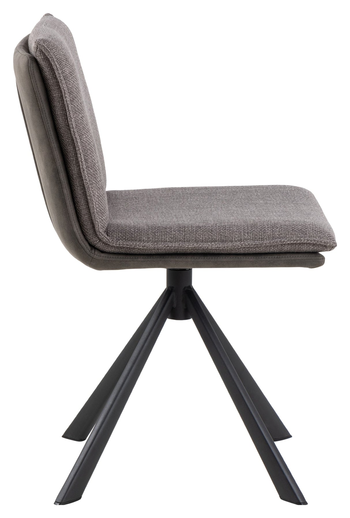 Flynn, dining chair - gray-brown/anthracite