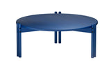 Coffee table low, cobalt blue