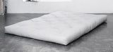 Double Latex Futon mattress with latex core, 140x200, nature