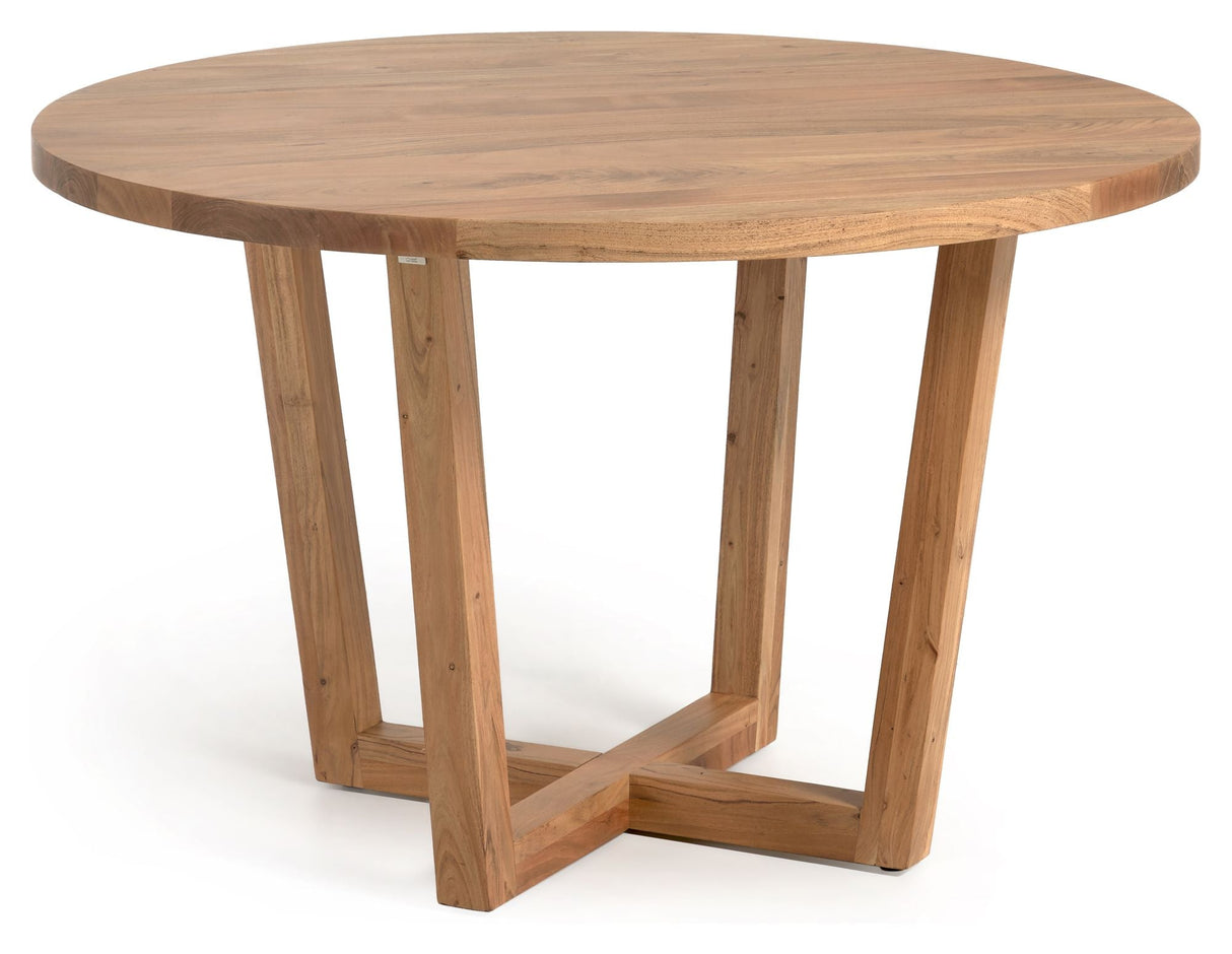 Nahla Dining table Ø120 - Acacia wood