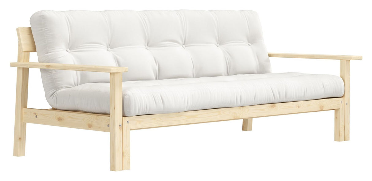 Unwind Sofa Bed 190x100, Off-white/Pine