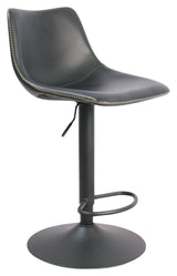 I_Oregon Barstool, Leather look black