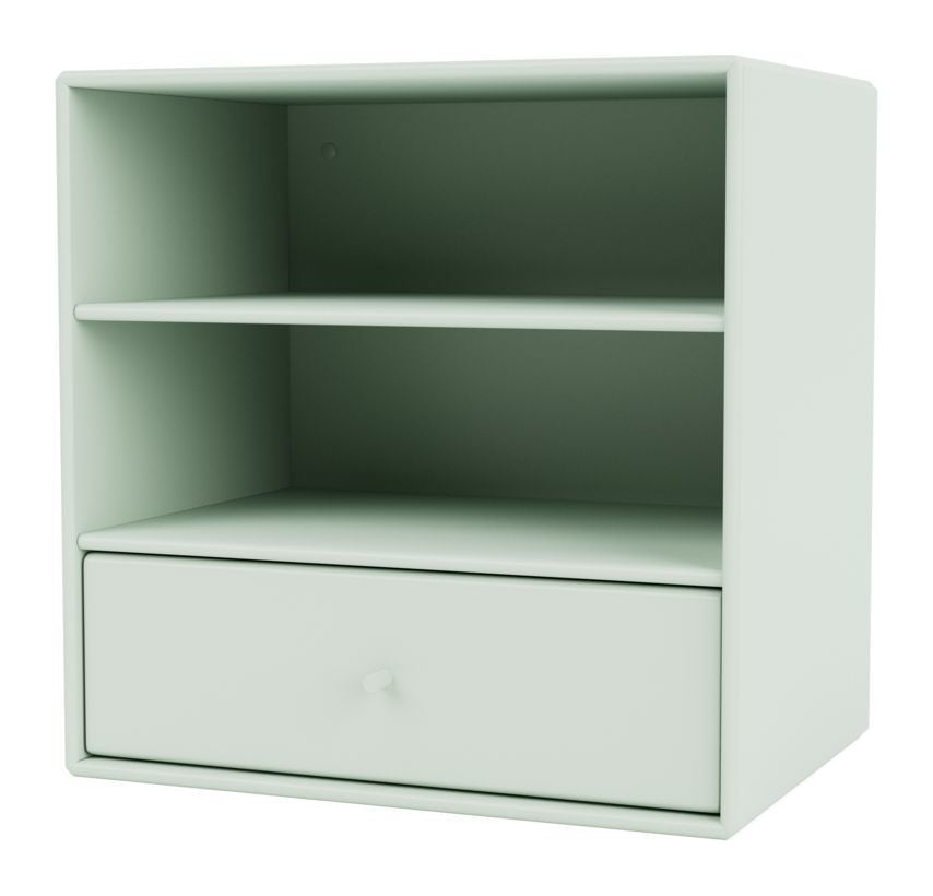 Mini Shelf module with drawer, Mist