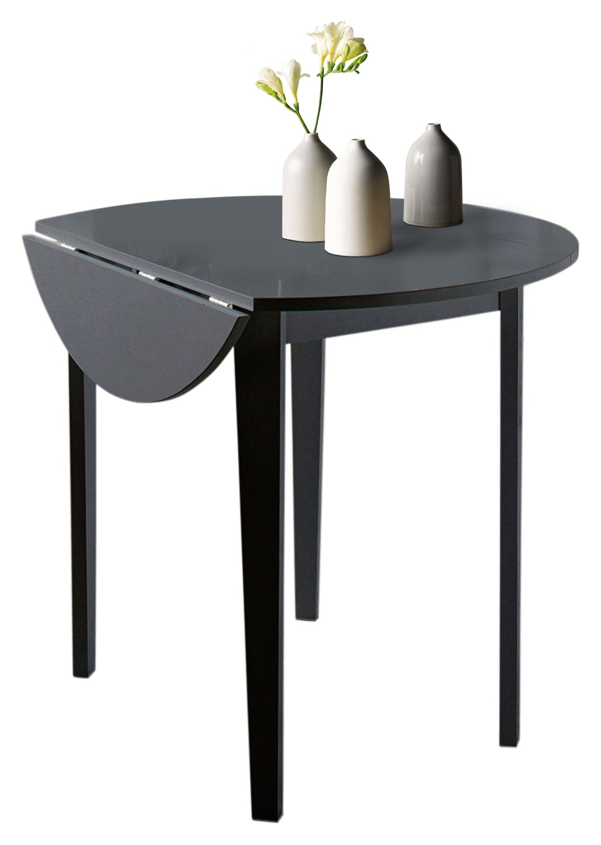 Truman Dining Table Ø91, Black