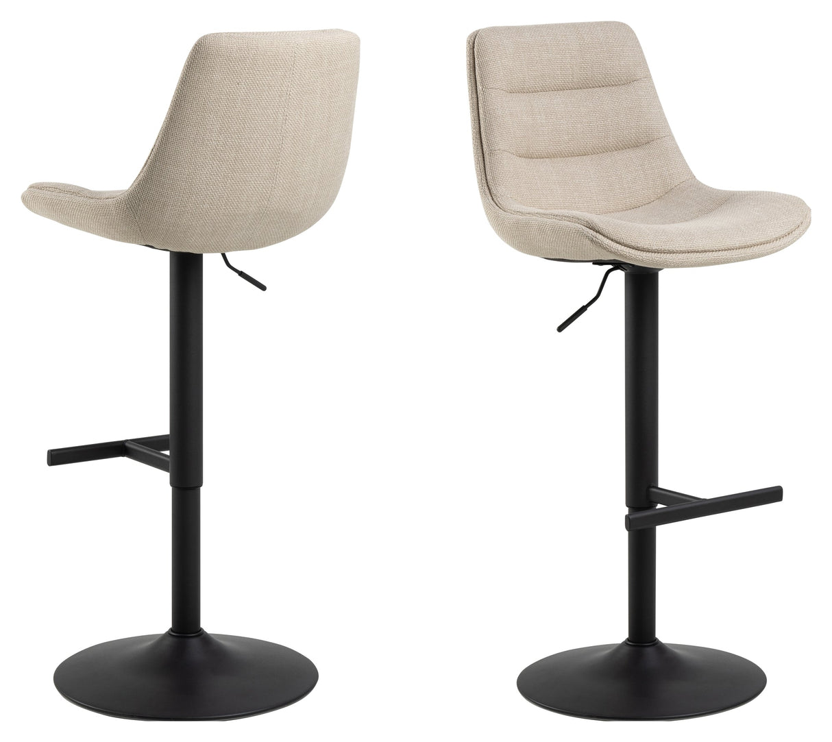 Adisa, bar stool - beige