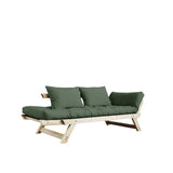 Bebop Sofa bed, Olive Green/Nature