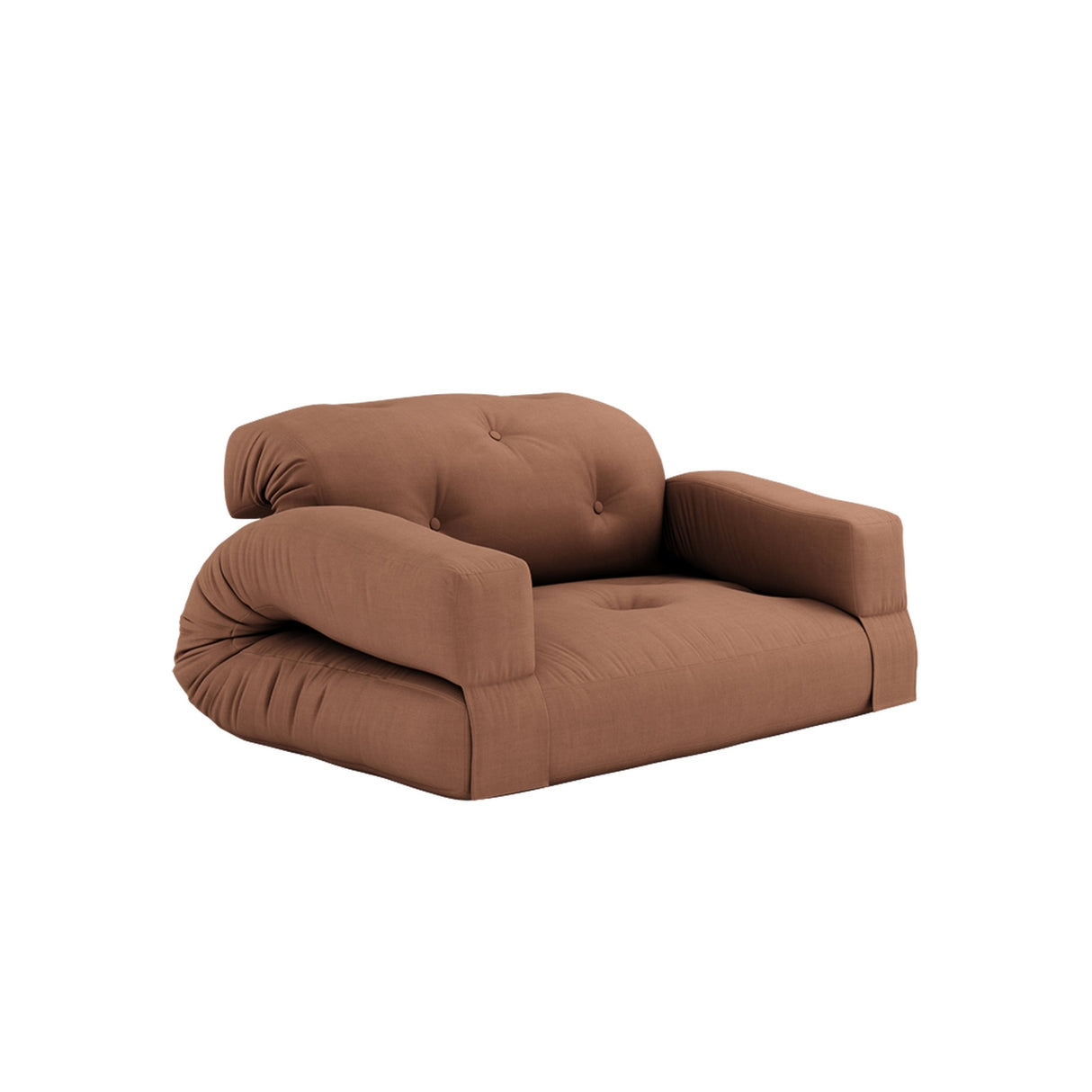 Hippo, sofa bed - clay brown