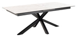 Heaven, dining table 200/240cm - white