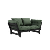 Beat, sofa bed, olive green/black