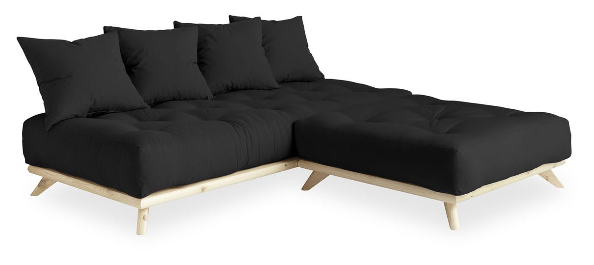 Senza Daybed Dark Gray/Nature