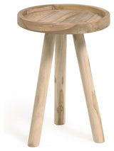 Glenda Side Table - Solid Teak, Ø35