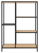 Altino, shelf 112cm - black/oak