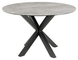 Heaven, dining table Ø119 - gray