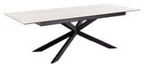 Irwine, dining table 200/240 - white