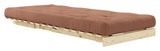 Roots 90 Sofa Bed, Pine/Brown