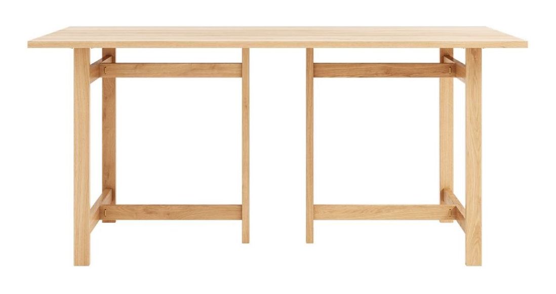 T-Frame Dining Table, 160x90, Oak