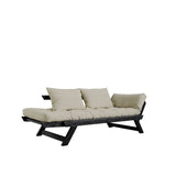 Bebop Sofa bed, Linen/Black