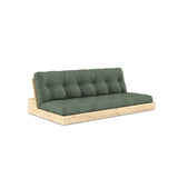 Base Sofa bed, Olive Green/nature