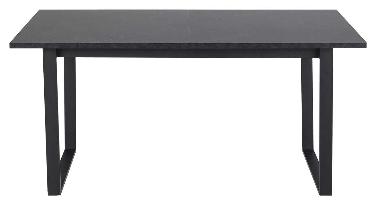 Amble, dining table 160/220cm- black marble