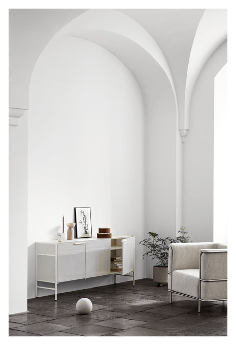 Grid Sideboard, Beige