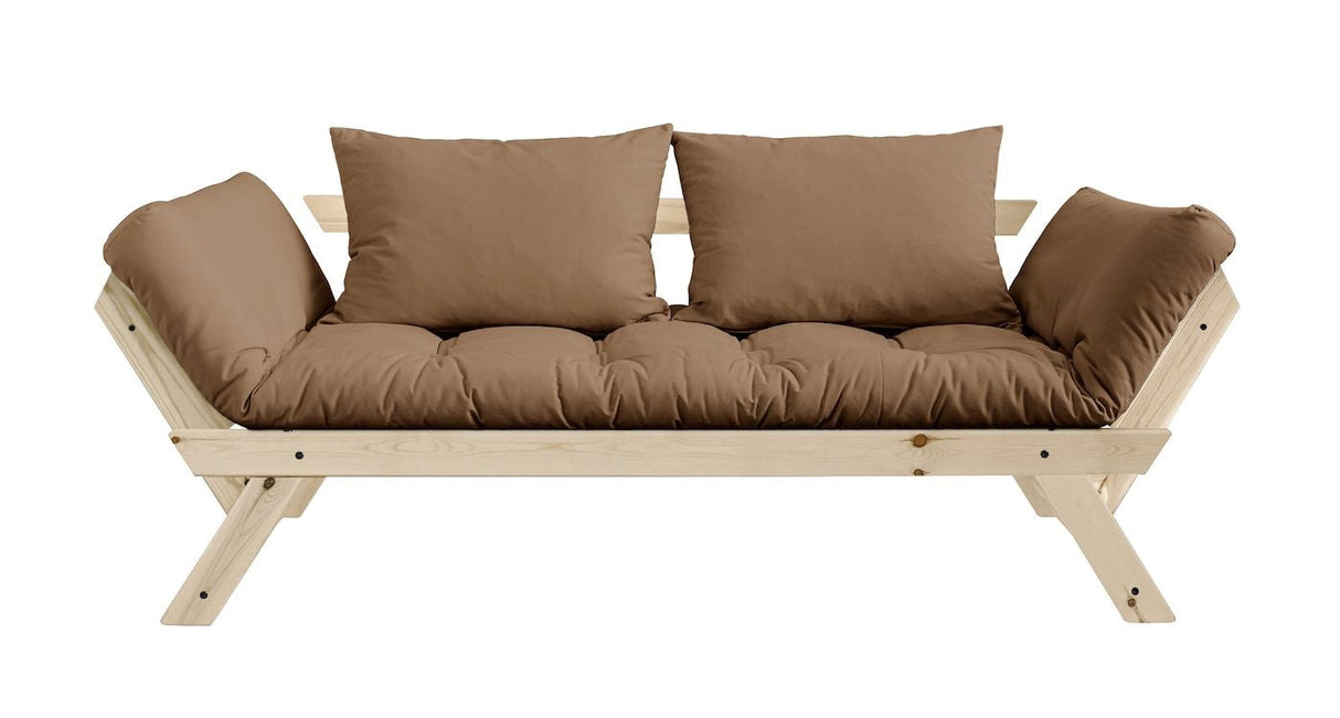 Bebop Sofa bed, Mocca/Nature