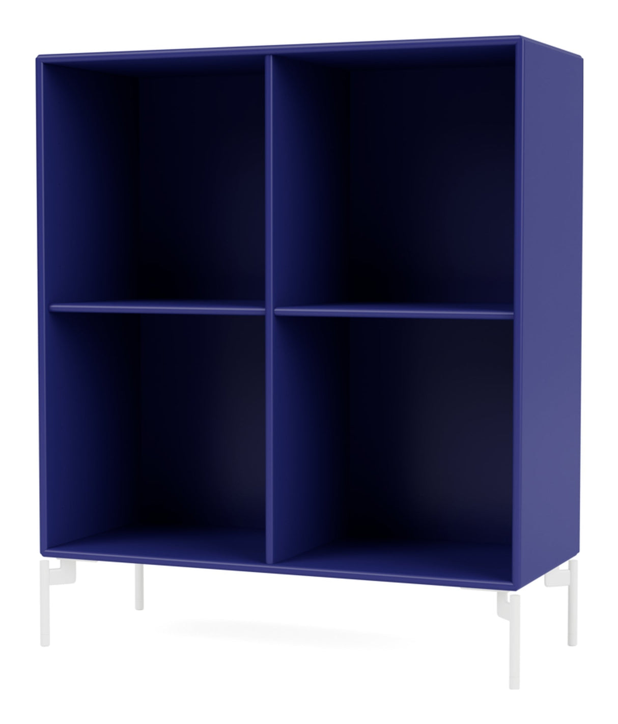 SHOW Bookshelf with white legs, Monarch