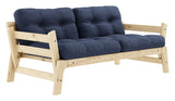 Step Sofa bed, Pine/Navy