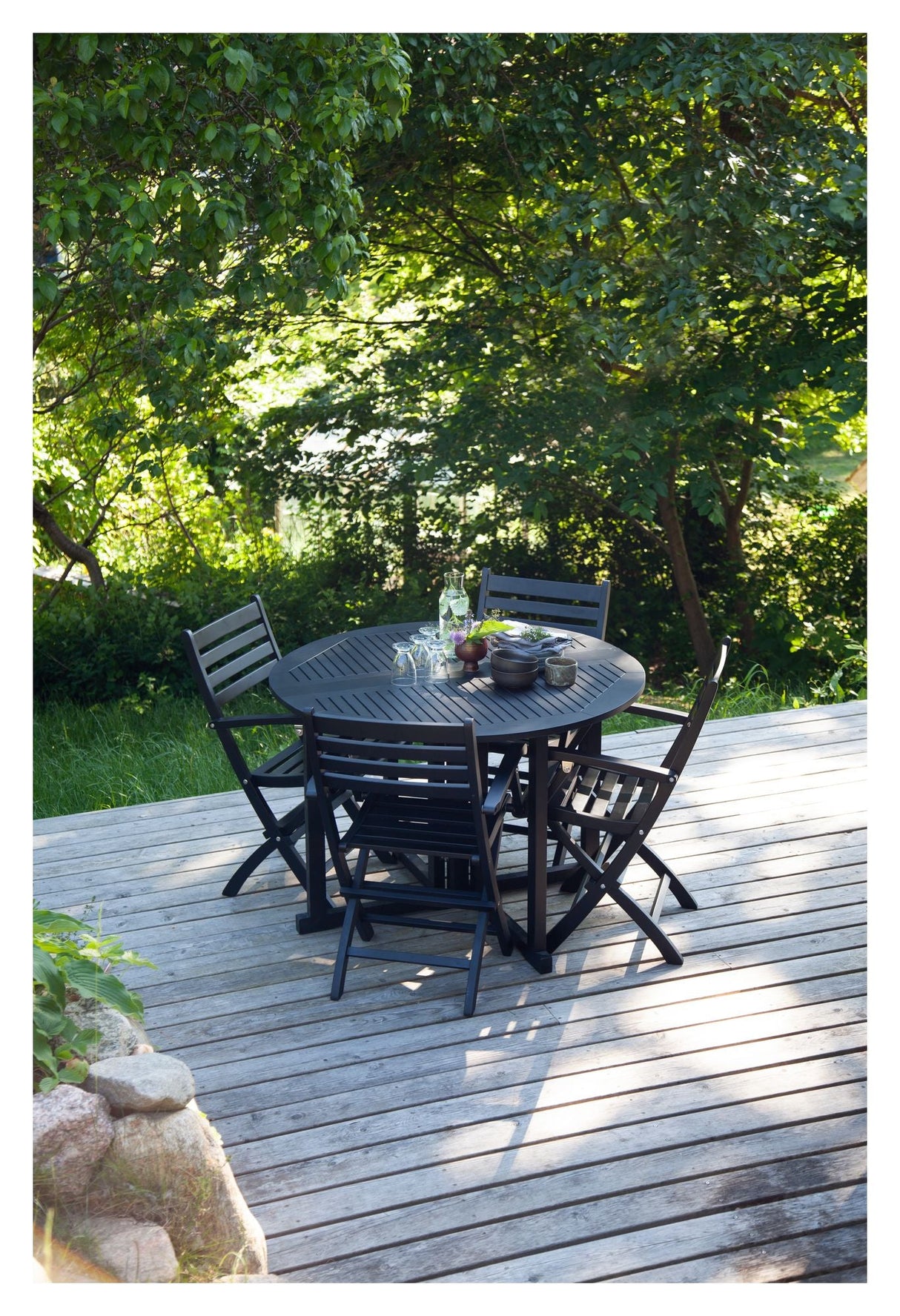 Butterfly Garden table, Ø110, Matsort