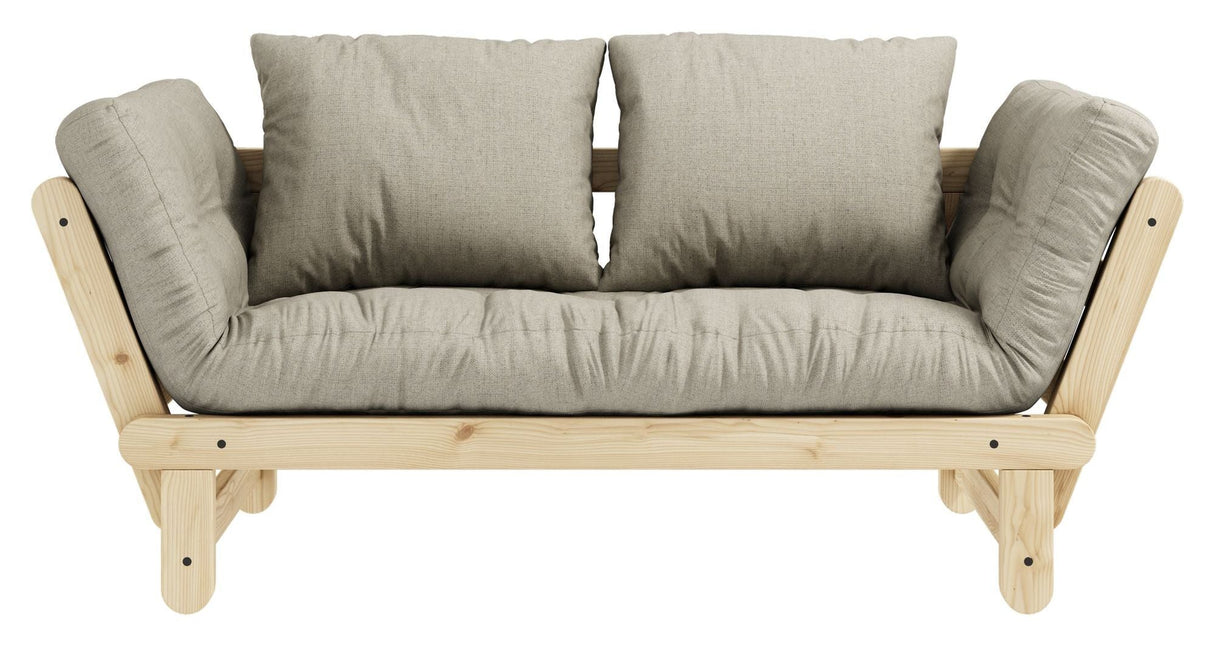 Beat Sofa Bed, Nature, Pine/Linen