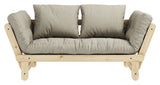 Beat Sofa Bed, Nature, Pine/Linen