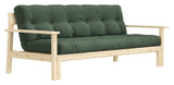 Unwind Sofa bed 190x100, Olive Green