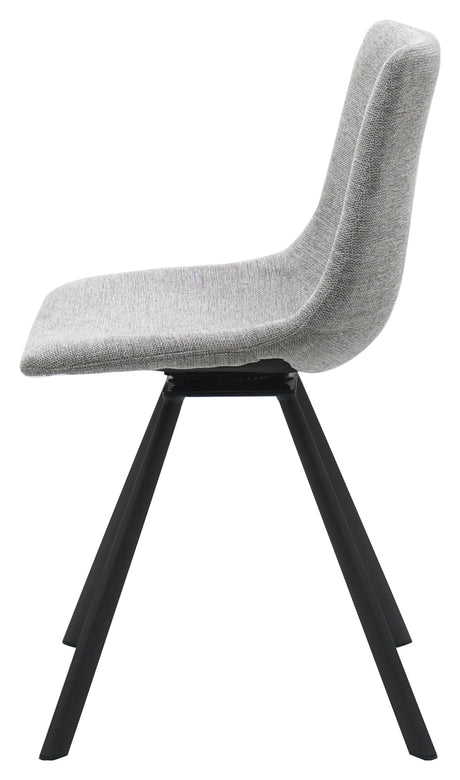 Yukon, dining chair - gray