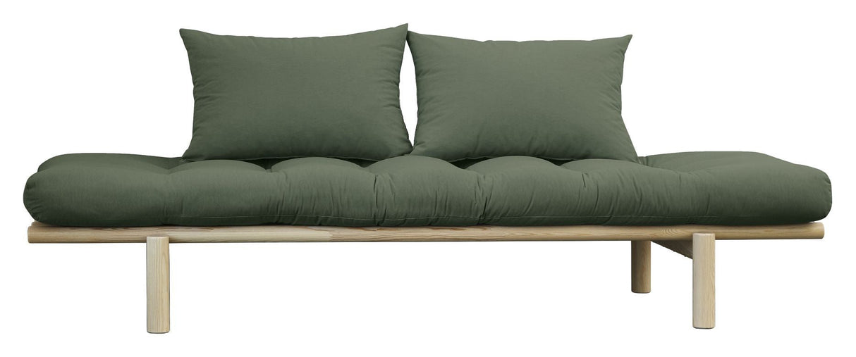 Pace Daybed, Olive Green/Nature