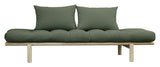 Pace Daybed, Olive Green/Nature