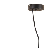 Arie Ceiling lamp, Ø50, Matte black metal