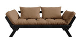 Bebop Sofa bed, Mocca/Black