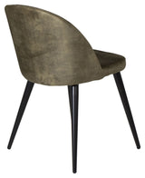 Velvet Dining Chair, Green Velvet