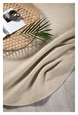 Jaipur Wool Blanket Ø200 - Beige