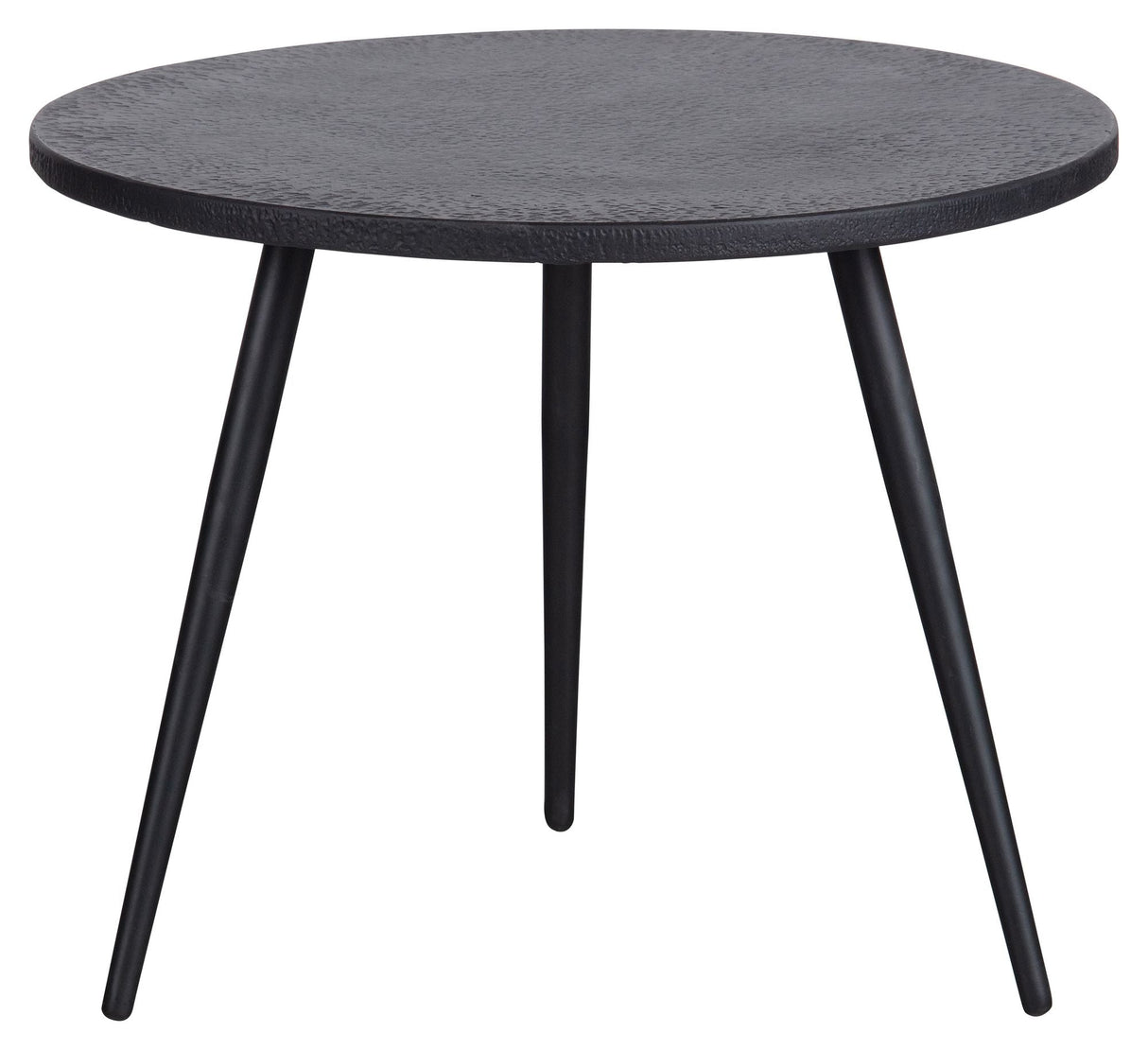 Suze Side Tables, Ø53, Black