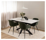 Heaven, dining table 168/210cm - white