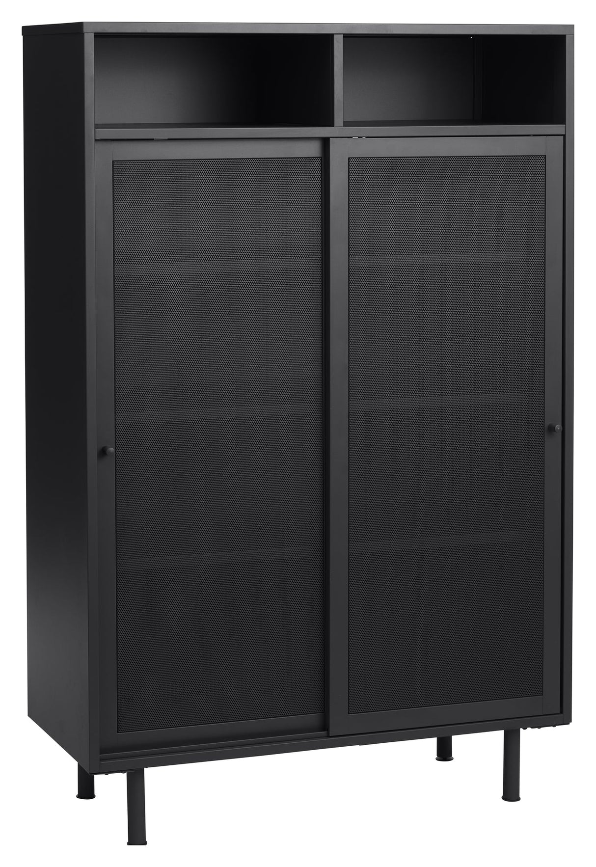 Veep, cabinet 140 cm - black