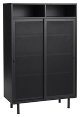 Veep, cabinet 140 cm - black