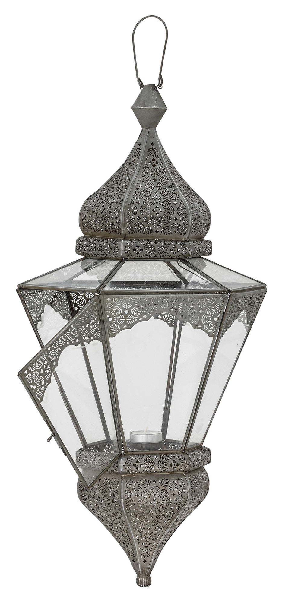 Bloomingville Isabel Lantern, Gray