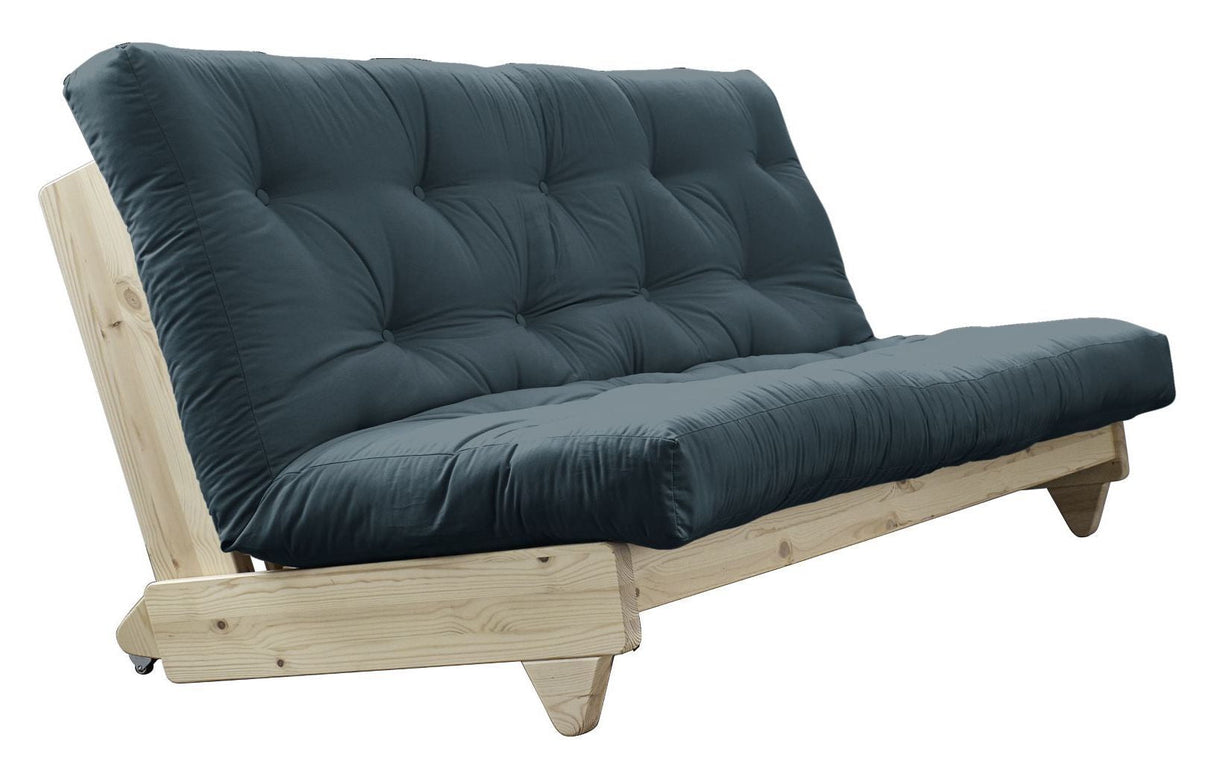 Fresh Sofa bed, Petroleum Blue/Nature