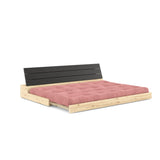 Base Sofa bed, Sorbet Pink/black