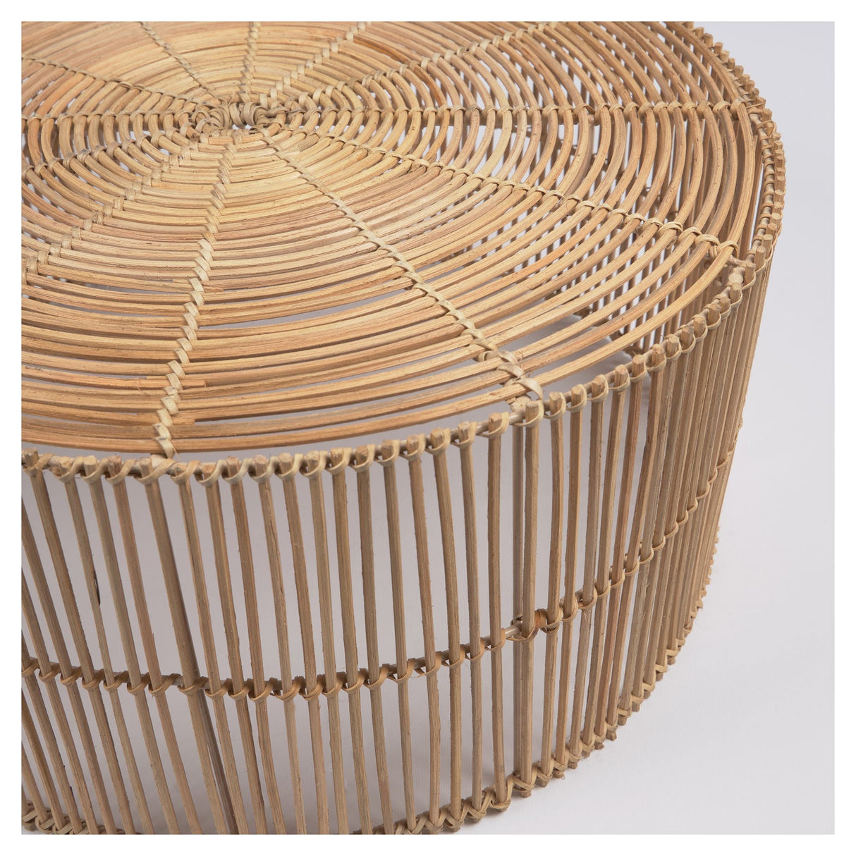 Elmima Coffee Tables, Ø66/Ø55, Rattan