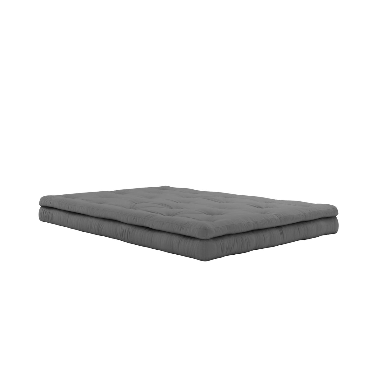 Buckle-Up Out Futon Sofa, Dark Gray