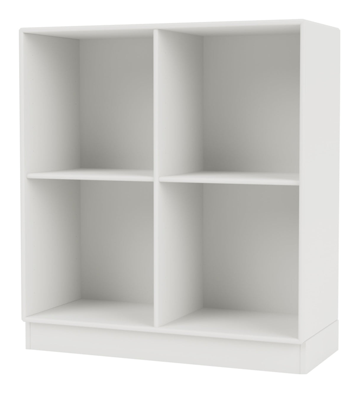 SHOW Bookshelf with base H7 cm, White