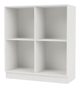 SHOW Bookshelf with base H7 cm, White