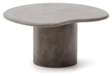 Macarella, coffee table, 83cm - gray